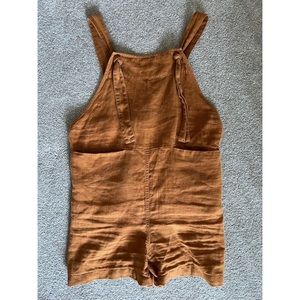 Beaton Linen Shortalls